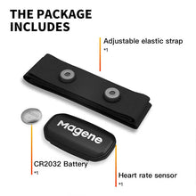 Load image into Gallery viewer, Magene H303 Heart Rate Sensor Bluetooth ANT Upgrade H64 HR Monitor With Chest Strap Dual Mode Computer
