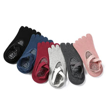 Load image into Gallery viewer, Women Breathable Yoga Socks Five Toe
