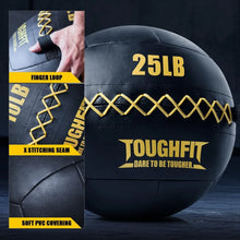 Load image into Gallery viewer, ToughFit Soft Wall Ball - Medicine Ball Set for Cardio Fitness Exercise - Weighted Med Ball for Strength
