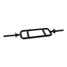 Load image into Gallery viewer, Standard 1 In. Threaded Tricep Weight Bar with Collars 34 In. Black
