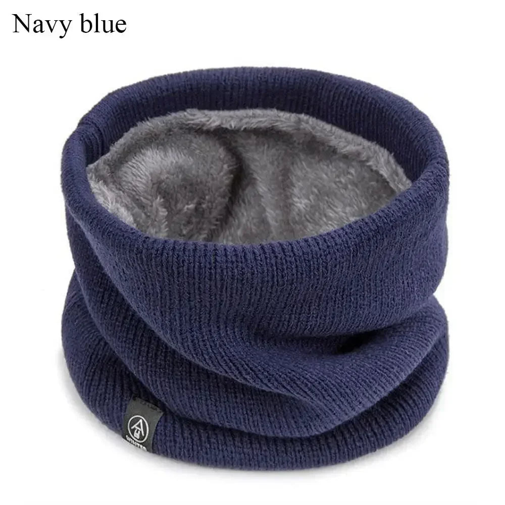 Fashion Soft Knitted Neck Warmer Sports Scarf Women Men Face Cover Winter Skating Running Hiking