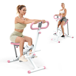 Squat machine, gluteus maximus training