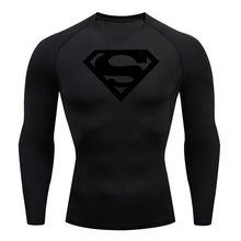 Load image into Gallery viewer, Sports Compression Shirt Men's T-Shirt Short Sleeve Quick Dry Summer Fitness Top Bodybuilder T-shirt Running
