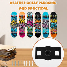 Load image into Gallery viewer, Skateboard Wall Bracket 360° Rotation
