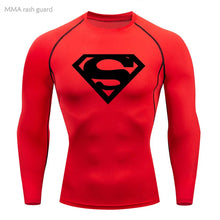 Load image into Gallery viewer, Sports Compression Shirt Men's T-Shirt Short Sleeve Quick Dry Summer Fitness Top Bodybuilder T-shirt Running
