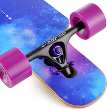 Load image into Gallery viewer, 41-Inch Downhill Longboard Skateboard,
