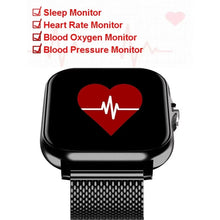 Load image into Gallery viewer, 1.83&#39;&#39; Waterproof Smart Watch with Message Answer Call Sleep Monitoring Sports Pedometer
