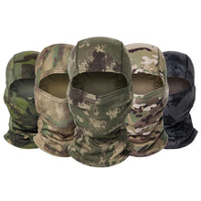 Load image into Gallery viewer, Camouflage Balaclava Hat Cycling Full Face Mask Outdoor Sports Hunting Hiking
