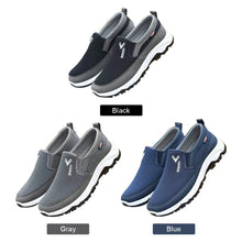 Load image into Gallery viewer, Men Penny Boat Shoes Sports Shoes Breathable Orthopedic Travel Plimsolls Flat Slip On for Outdoor Activity  Walking
