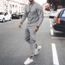Load image into Gallery viewer, 2025 New Men Two Pieces Sets Running Sweatshirt+Sweatpants

