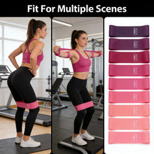 Load image into Gallery viewer, TPE Resistance Bands Set 5 Levels Non-Slip Exercise Booty Bands for Yoga Fitness
