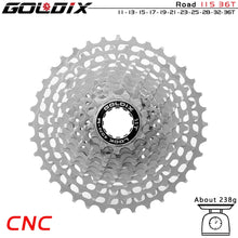 Load image into Gallery viewer, GOLDIX Ultralight CNC Road Bike Cassette 11/12 Speed
