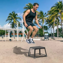 Load image into Gallery viewer, Metal Plyometric Jumping Box 12 Inch with 17 * 13 Inch
