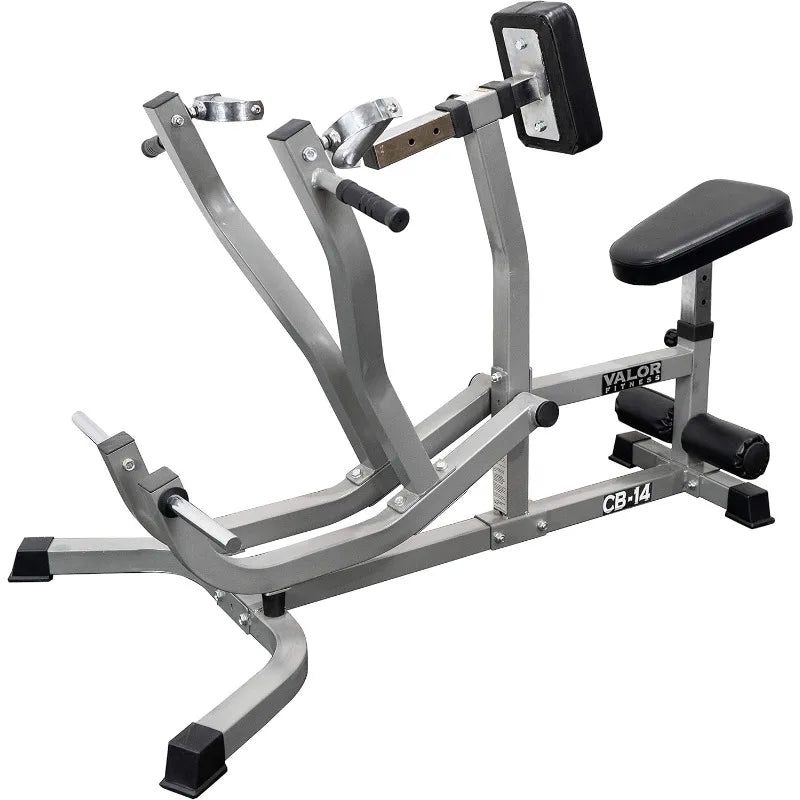 Valor Fitness Seated Row Machine – Plate Loaded with Converging Arms & Multi-Grip Handles