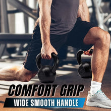 Load image into Gallery viewer, 5-80 lbs Cast Iron Kettlebell
