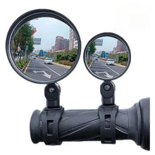 Load image into Gallery viewer, Universal Bicycle Rearview Mirror Adjustable Rotate Wide-Angle Cycling Handlebar
