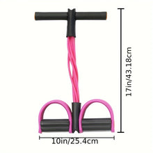 Load image into Gallery viewer, 6-Tube Resistance Band, Multi-Functional Elastic Yoga Pull Rope
