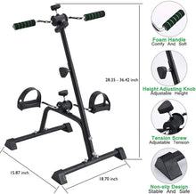 Load image into Gallery viewer, Adjustable Body Arm Leg Exercising Bike

