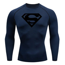 Load image into Gallery viewer, Sports Compression Shirt Men's T-Shirt Short Sleeve Quick Dry Summer Fitness Top Bodybuilder T-shirt Running

