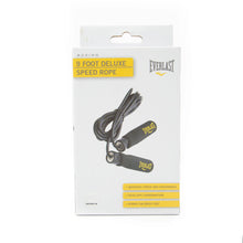 Load image into Gallery viewer, Deluxe Speed Jump Rope 9 Ft. Black
