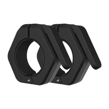 Load image into Gallery viewer, ‌Non Slip 2 Inch Olympic Barbell Clamps with Quick Release Spin Lock
