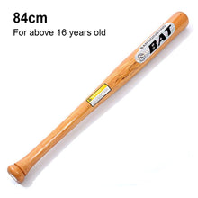 Load image into Gallery viewer, 54cm 64cm 74cm 84cm Solid Wood Baseball Bat
