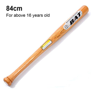 54cm 64cm 74cm 84cm Solid Wood Baseball Bat