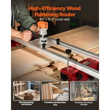 Load image into Gallery viewer, DIY Adjustable Woodworking Router Sled

