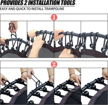Load image into Gallery viewer, 40"-48" Silent Mini Trampoline Fitness Bungee Rebounder for Cardio
