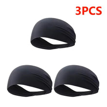 Load image into Gallery viewer, Elastic Sports Headbands Sweat Absorption Headdress Quick Dry Workout Headband Anti-slip Breathable Sweatbands for Yoga
