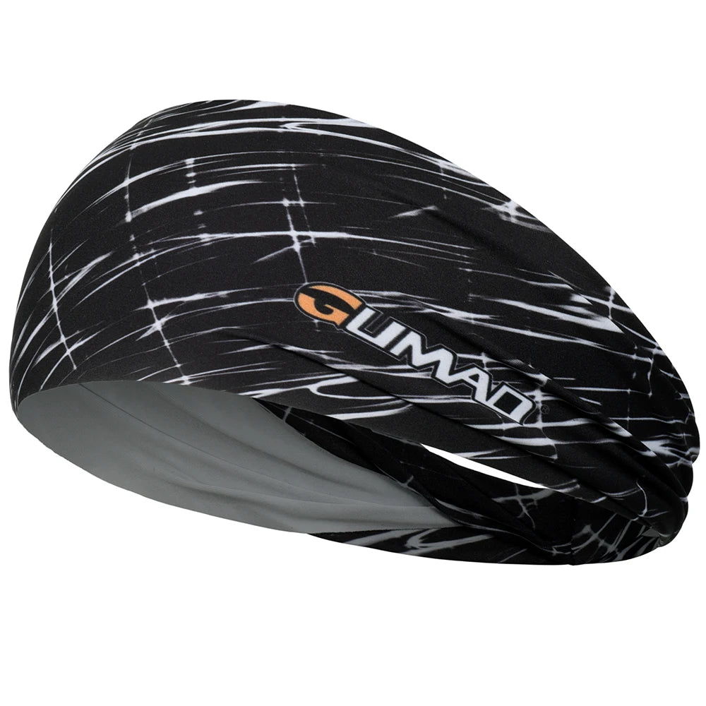 Gothic Skull Headband Sweat Bandage Sport Head Hair Band Workout Tennis Fitness Jog Basketball