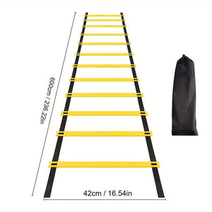 Agility Ladders Nylon Straps For Speed Training And Sports Flexibility