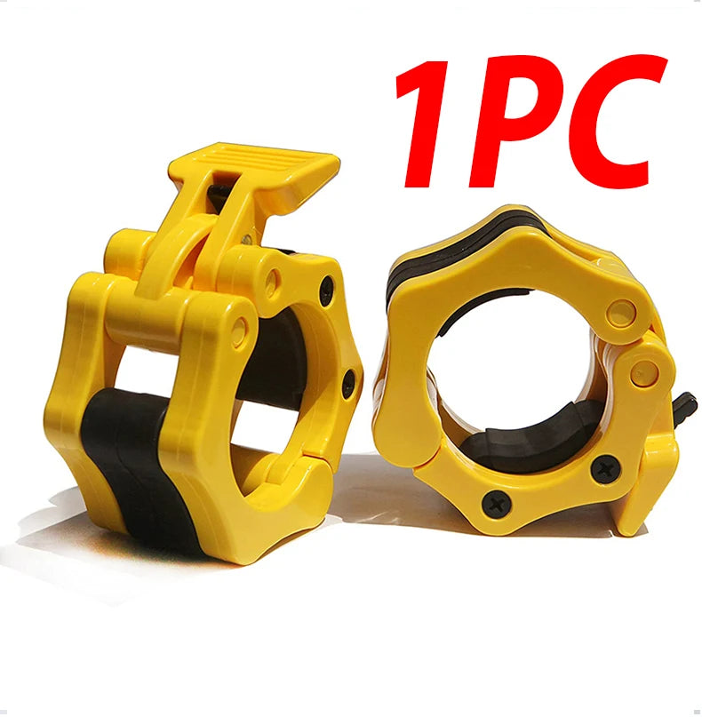 1PC Of Locking 50mm Diameter Standard Bar Dumbbell Barbell Collars Lock Clips Clamp Weight Lifting