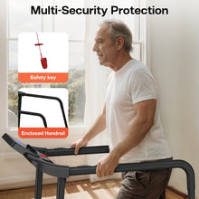 Load image into Gallery viewer, Walking Pad Treadmill for Senior, Foldable Exercise Treadmill with Stable and Safe Structural Design
