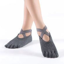 Load image into Gallery viewer, Women Breathable Yoga Socks Five Toe
