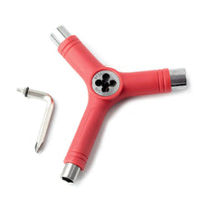 Load image into Gallery viewer, Multi-Function Skateboard Tools T Type Skate Scooter Skateboard Tools Kick Scooter Mini L Wrench Set Assemble Adjusting Tool Kit

