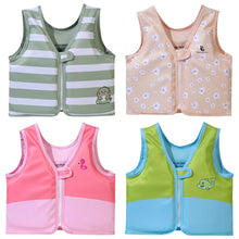Load image into Gallery viewer, Toddlers Swim Vest Cartoon Kids Swim Trainer

