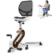 Load image into Gallery viewer, Office Exercise Bike Desk Chair 330 lbs Heavy Duty Under Desk Bike
