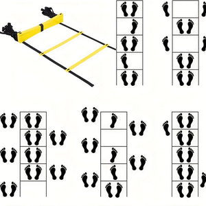 Agility Ladders Nylon Straps For Speed Training And Sports Flexibility