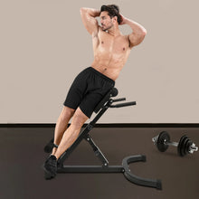 Load image into Gallery viewer, Chair Back Extension Machine Foldable 5 Position Adjustable Sit up Exercise
