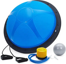 Load image into Gallery viewer, Half Exercise Ball,60Cm Balance Ball TrainerFor Yoga Workouts Pilates Fitness
