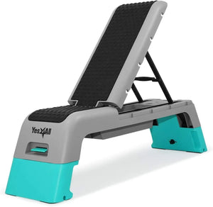 Multifunctional Aerobic Deck - Versatile Fitness Station, Weight Bench, Aerobic Stepper, Plyometrics Box