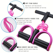 Load image into Gallery viewer, 6-Tube Resistance Band, Multi-Functional Elastic Yoga Pull Rope
