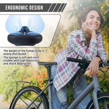 Load image into Gallery viewer, Pro Shock Absorption Bike Saddle – High-Density Gel &amp; Memory Foam
