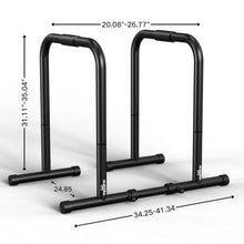 Load image into Gallery viewer, RELIFE Adjustable Dip Bar Station
