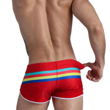 Load image into Gallery viewer, Mens Swimsuit Swim Trunks Strip Swimwear
