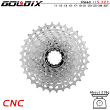 Load image into Gallery viewer, GOLDIX Ultralight CNC Road Bike Cassette 11/12 Speed
