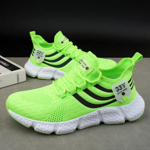 Women Sneakers 2023 New Mesh Breathable White Running Platform Shoes