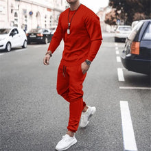 Load image into Gallery viewer, 2025 New Men Two Pieces Sets Running Sweatshirt+Sweatpants
