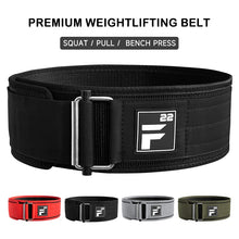 Load image into Gallery viewer, Quick Locking Weightlifting Belt
